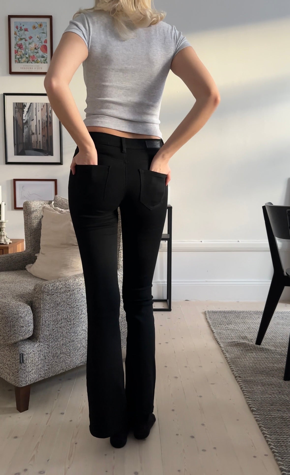 VMFLASH Flared Jeans - Black